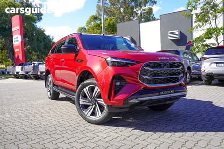 Red 2025 Isuzu MU-X Wagon Ls-T (4X4)