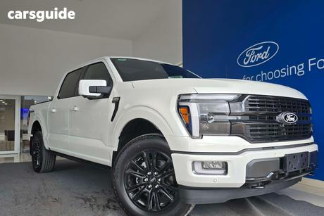 White 2024 Ford F150 Double Cab Pick Up Lariat Lwb (4Wd)