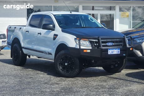 White 2014 Ford Ranger Dual Cab Utility Xl 3.2 (4X4)