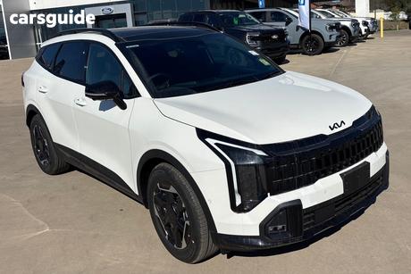 White 2026 Kia Sportage Wagon Gt-Line Hev (Awd)