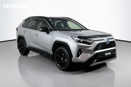 Silver 2024 Toyota RAV4 Wagon Xse (2Wd) Hybrid Premium Paint