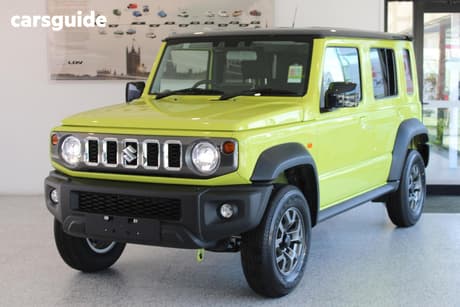 Yellow 2026 Suzuki Jimny Wagon Xl
