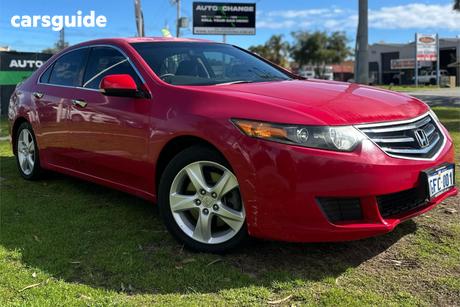 Red 2010 Honda Accord Euro Sedan 8TH GEN F