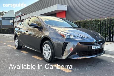 Grey 2021 Toyota Prius Hatchback Base (Hybrid)