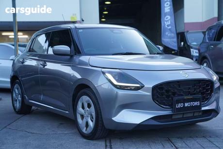 Grey 2024 Suzuki Swift Hatchback Hybrid Plus