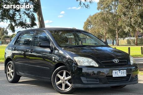 Black 2006 Toyota Corolla Wagon Conquest