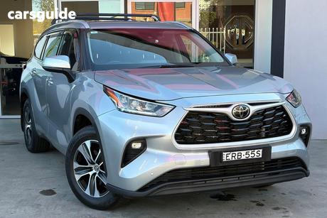 Silver 2021 Toyota Kluger Wagon Gxl 2Wd