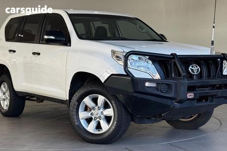 White 2017 Toyota Landcruiser Prado Wagon Gx (4X4)