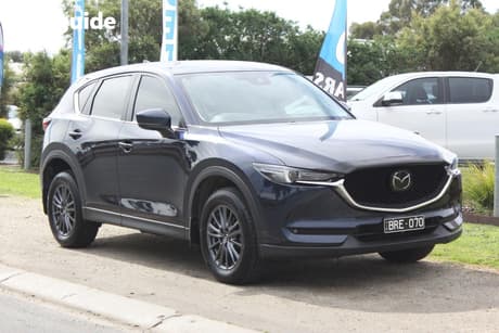 Blue 2021 Mazda CX-5 SUV MAXX SPORT