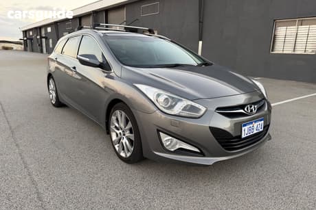Silver 2012 Hyundai I40 Wagon Premium