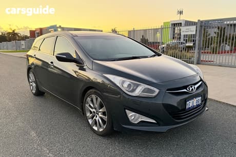 Grey 2012 Hyundai I40 Wagon Premium