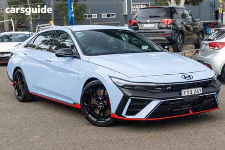 Blue 2025 Hyundai I30 Sedan N Premium