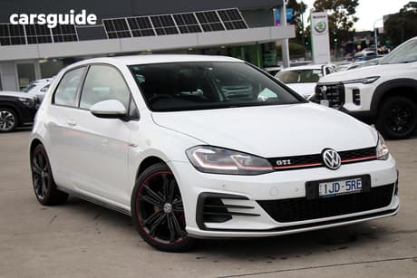 White 2018 Volkswagen Golf Hatchback Gti Original