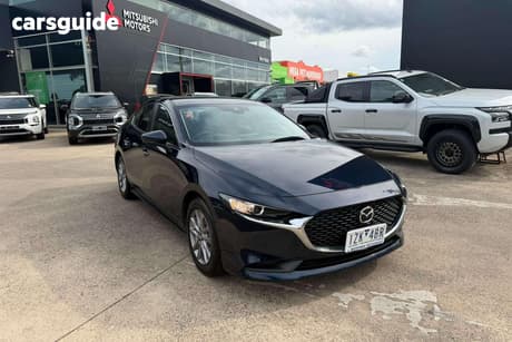 Blue 2021 Mazda 3 Sedan G20 Pure