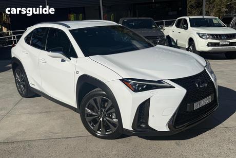 White 2021 Lexus UX250H Wagon F Sport Hybrid