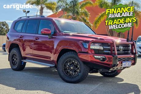 Red 2022 Toyota Landcruiser Wagon Lc300 Gxl (4X4)
