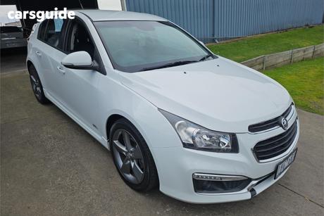 White 2016 Holden Cruze Hatchback Sri Z-Series