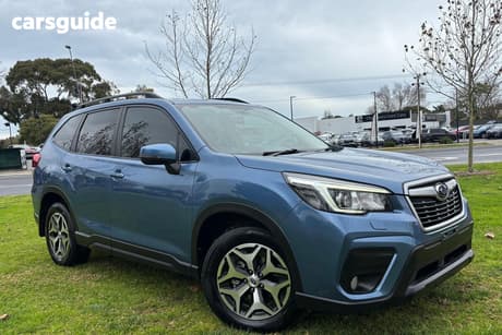 Blue 2019 Subaru Forester Wagon 2.5I (Awd)