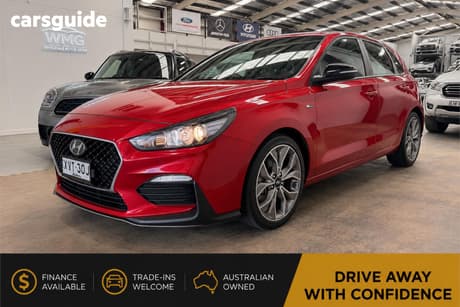 Red 2019 Hyundai I30 Hatchback N Line
