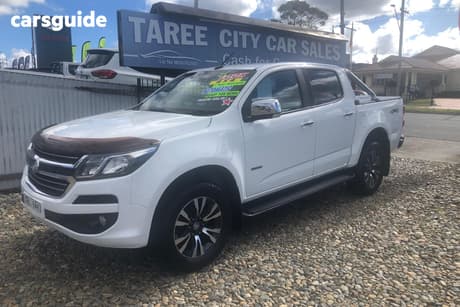 White 2018 Holden Colorado Ute Tray LTZ (4X4) (5YR) RG MY19