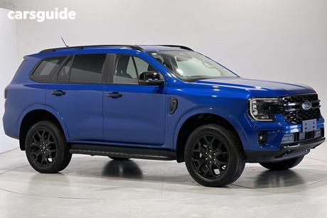 Blue 2025 Ford Everest Wagon Sport (4Wd)