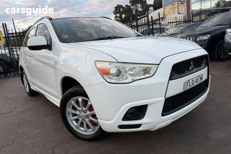 White 2011 Mitsubishi ASX Wagon (2Wd)