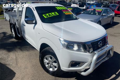 White 2018 Nissan Navara Cab Chassis Rx (4X2)