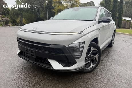 Grey 2025 Hyundai Kona Wagon Hybrid Premium