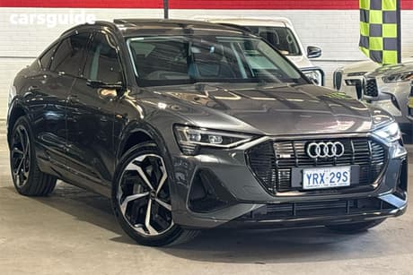 Grey 2020 Audi E-Tron Sportback 55 Quattro