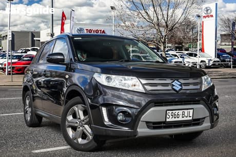 Black 2015 Suzuki Vitara Wagon Rt-S