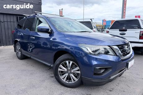 Blue 2017 Nissan Pathfinder Wagon St (4X2)