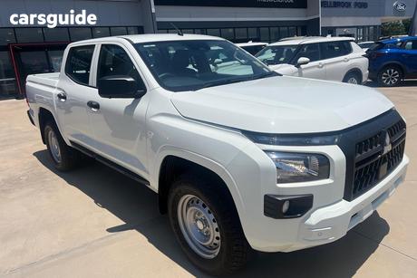 White 2025 Mitsubishi Triton Double Cab Pick Up Glx (4X4)