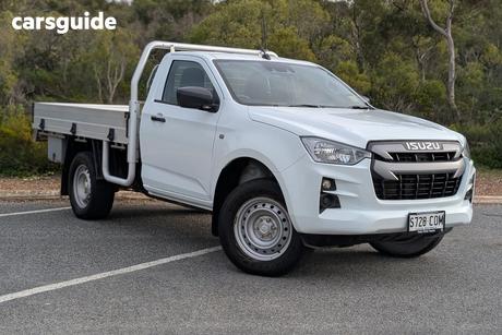 White 2022 Isuzu D-MAX Cab Chassis Sx (4X2) High-Ride