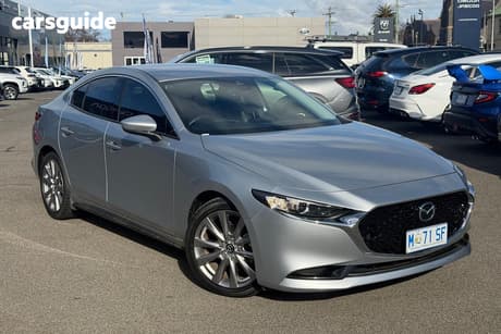 Silver 2019 Mazda 3 Sedan G20 Touring