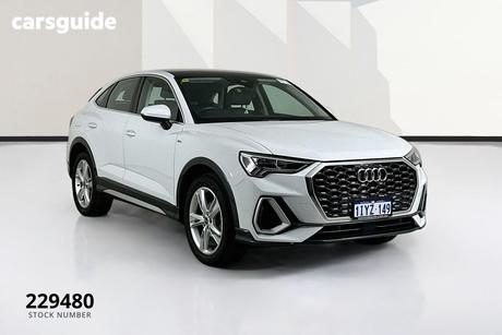White 2023 Audi Q3 Sportback 35 Tfsi S Line