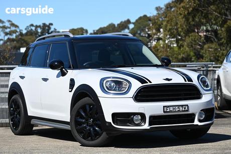 White 2018 Mini Countryman Wagon Cooper
