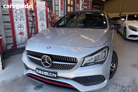 Silver 2017 Mercedes-Benz CLA250 Wagon Sport 4Matic S/Brake