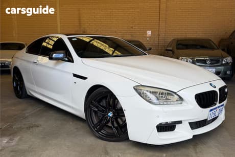 White 2014 BMW 640I Coupe 40I