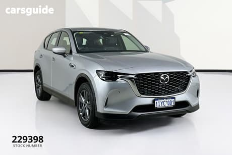 Silver 2023 Mazda CX-60 Wagon P50E Evolve Phev