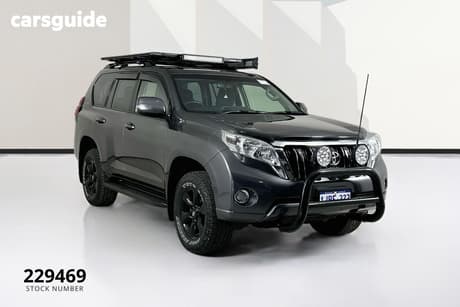 Grey 2017 Toyota Landcruiser Prado Wagon Gxl (4X4)