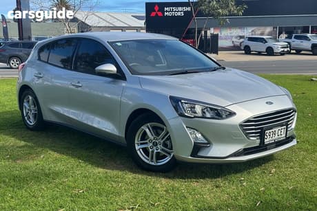 Silver 2019 Ford Focus Hatchback Trend