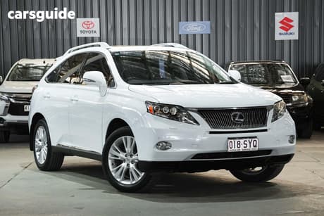 White 2009 Lexus RX SUV SPORTS LUXURY GYL15R