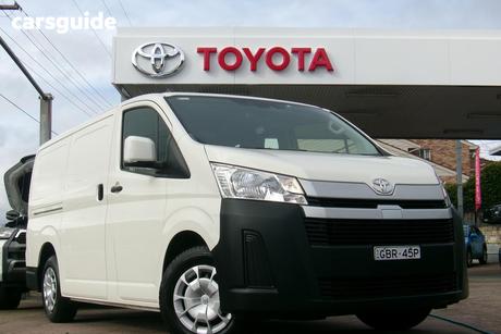 White 2020 Toyota HiAce Van Lwb Gl (Colours)