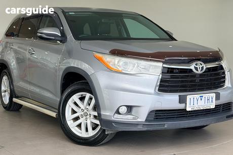 Silver 2015 Toyota Kluger Wagon Gx (4X2)