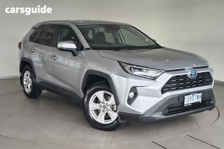 Silver 2020 Toyota RAV4 Wagon Gx 2Wd Hybrid