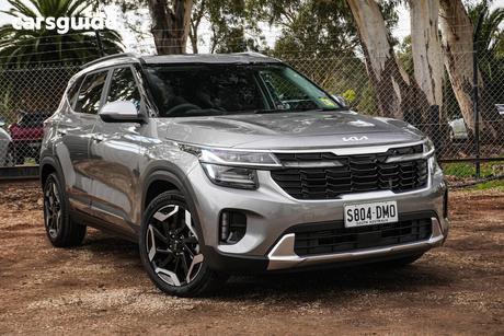 Grey 2025 Kia Seltos Wagon Gt-Line (Awd) (Sunroof)