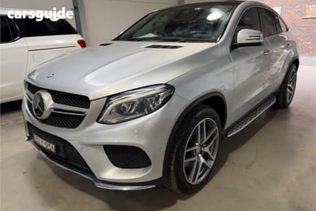 Silver 2015 Mercedes-Benz GLE350 Coupe D 4Matic