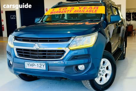 Blue 2017 Holden Trailblazer Wagon Lt (4X4)