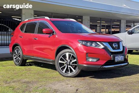 Red 2021 Nissan X-Trail Wagon Ti (4Wd)