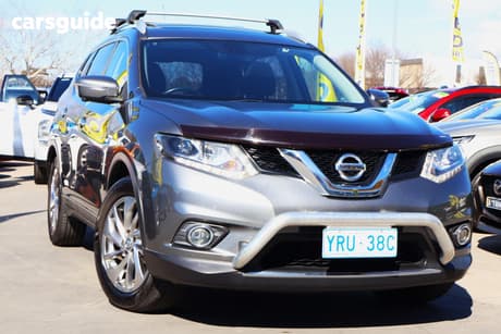 Grey 2017 Nissan X-Trail Wagon Ti (4X4)